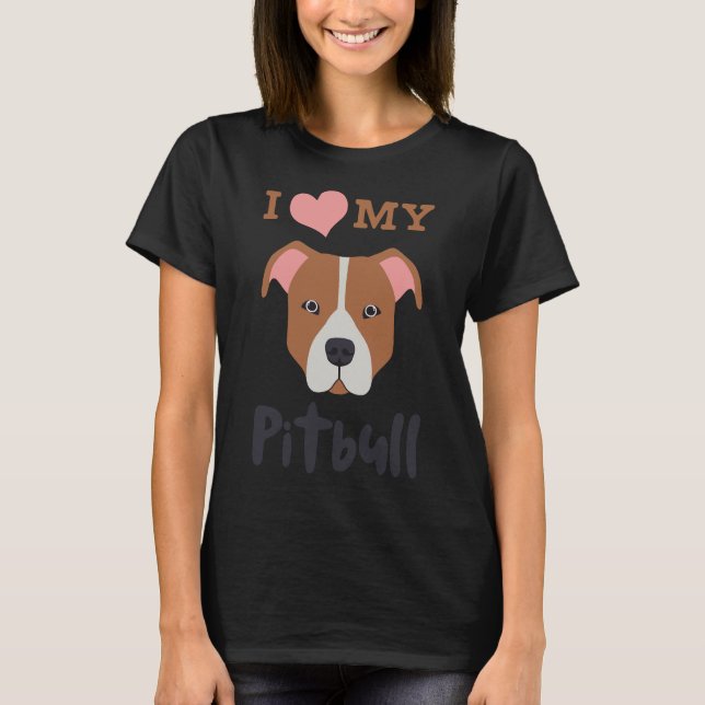 T-shirt Pitbull Classic (Devant)