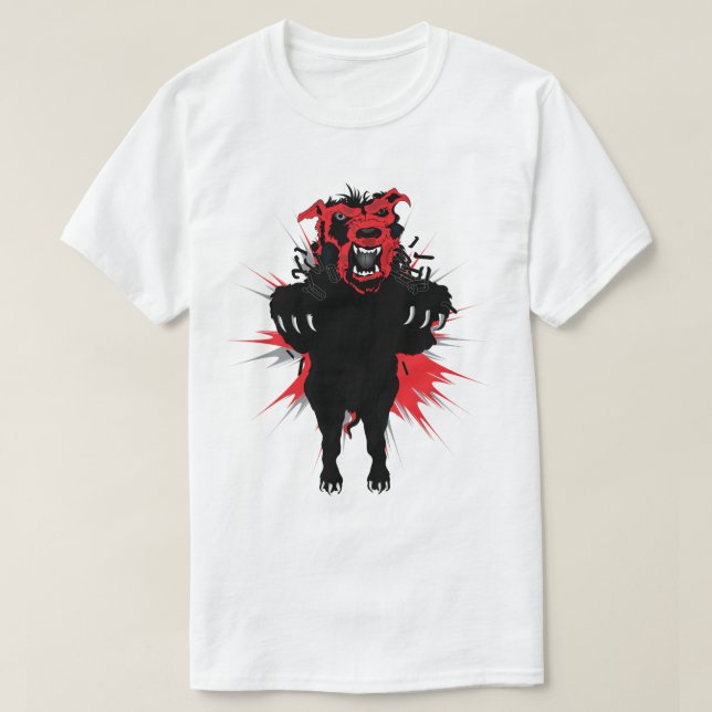 T-shirt Pitbull Cray Cray (Design devant)