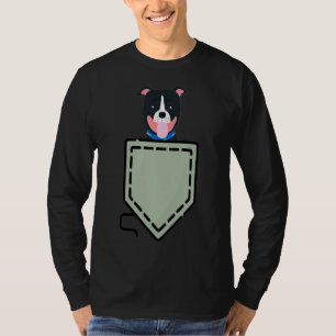T-shirt Pitbull dans la poche