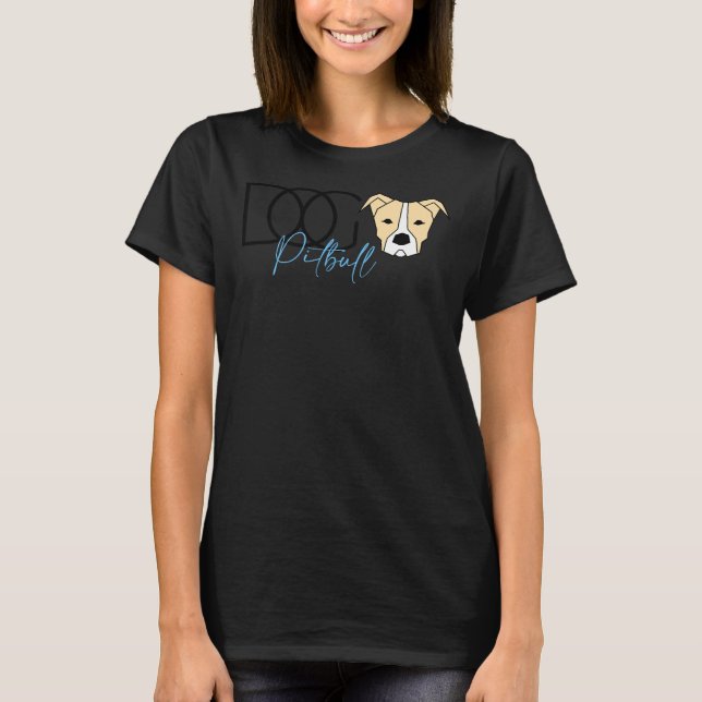 T-shirt Pitbull Dog 261 (Devant)