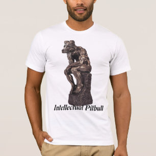 T-shirt Pitbull intellectuel