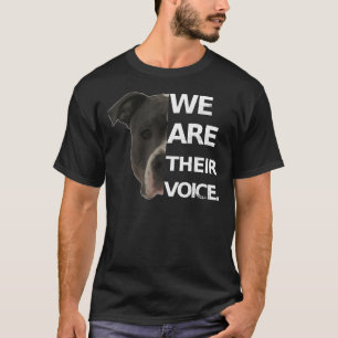 T-shirt Pitbull Love Nous sommes leurs Amoureux de les chi