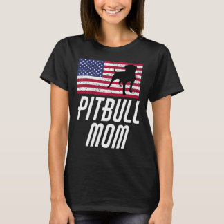 T-shirt Pitbull Mom Classic