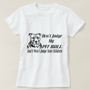 T-SHIRT PITBULL NE JUGENT PAS