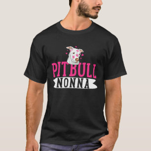 T-shirt Pitbull Nonna Pit Bull Terrier Chien Pibble Propri