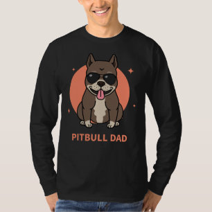 T-shirt Pitbull Papa