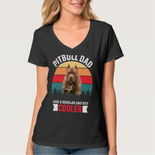 T-shirt Pitbull Papa Comme Un Père Régulier Mais Glacière