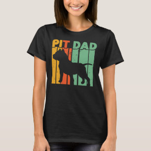 T-shirt Pitbull Papa Pitbull Pitty Pitbull Papa Pit B