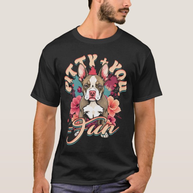 T-shirt Pitbull Pitbulls Pitty + You = Fun (Devant)