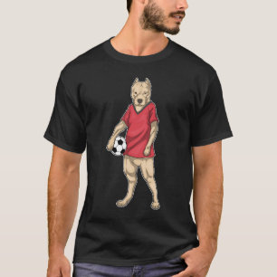 T-shirt Pitbull Soccer player Soccer