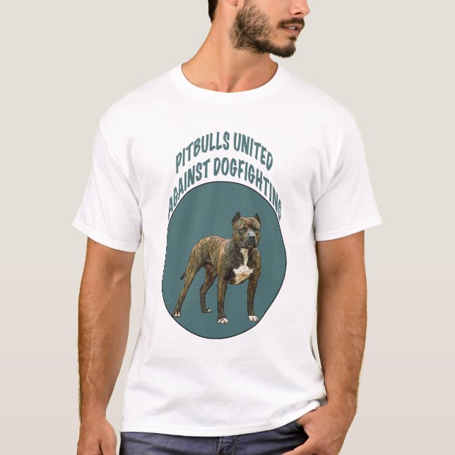T-SHIRT PITBULL UNIS (Devant)