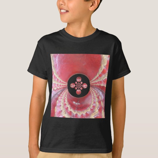 T-shirt Pitch Kaleidoscope : Le Cricket Balls The Game's H (Devant)