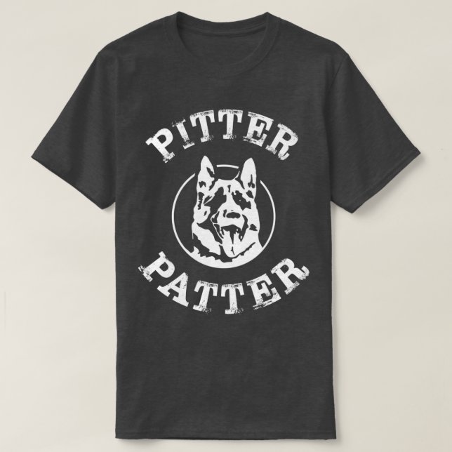 T-shirt Pitter Patter Letx27s Obtenez À ErTShirt (Design devant)
