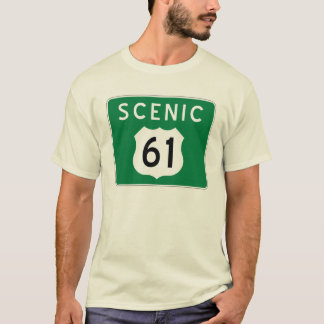 T-shirt pittoresque de la route 61