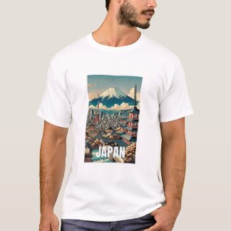 T-shirt Pittoresque japonais - Illustrations japon