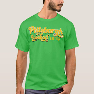 T-shirt Pittsburgh Baseball Est vintage 1887 Baseball Love
