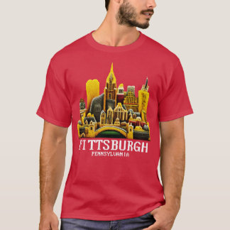 T-shirt Pittsburgh Pennsylvanie