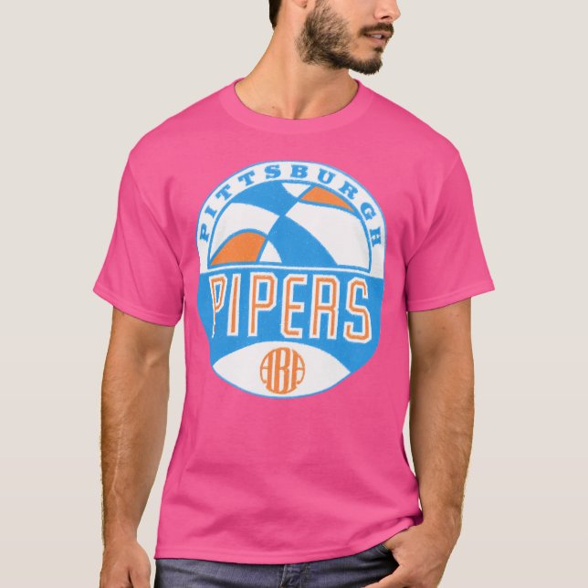 T-shirt Pittsburgh Pipers Vintage (Devant)