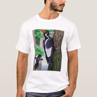 T-shirt pivert Ivoire-affiché