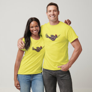 T-shirt Pivert pourpre