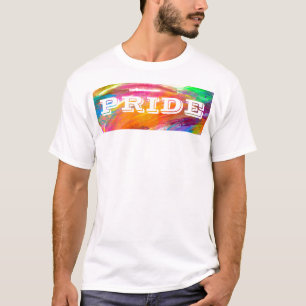 T-shirt PixDezines LGBT Rainbow Pride