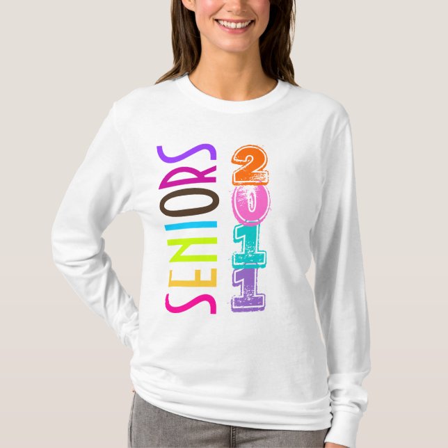 T-shirt PixDezines Seniors 2011 (Devant)