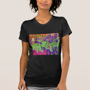 T-shirt PixDezines van gogh iris/st. rémy