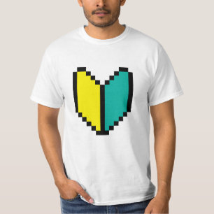 T-shirt Pixel 8 bits Wakaba / Mark Shoshinsha