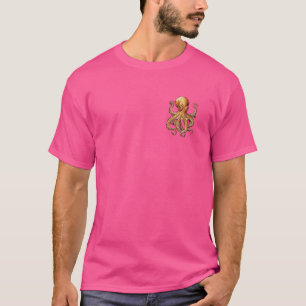 T-shirt Pixel Art Lover - Octopus Papa Maman