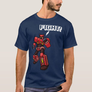 T-shirt Pixel Art Robot