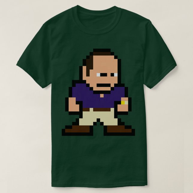 T-shirt Pixel Art Tony Soprano (Design devant)