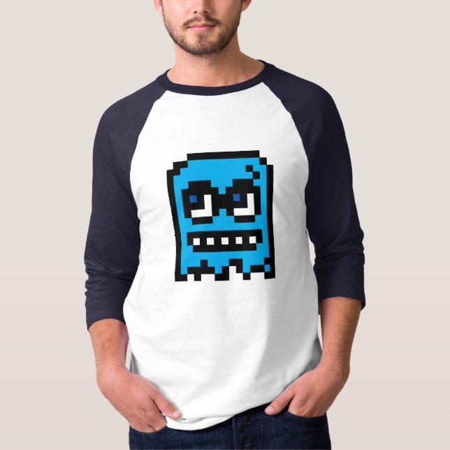 T-shirt Pixel Ghost (Devant)