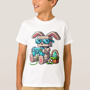 T-shirt Pixel Lapin de Pâques