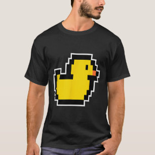 T-shirt Pixel Little Duck 80s Vidéo Jeu Costume Halloween