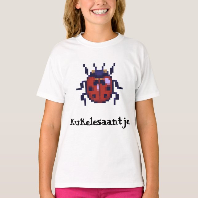 T-shirt Pixel moelleux art (Devant)