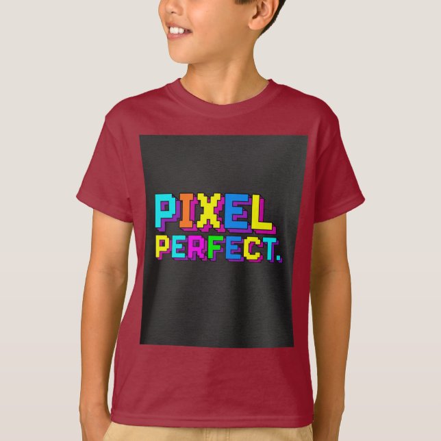 T-shirt Pixel Parfait. (Devant)