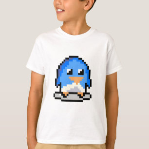 T-shirt Pixel Penguin