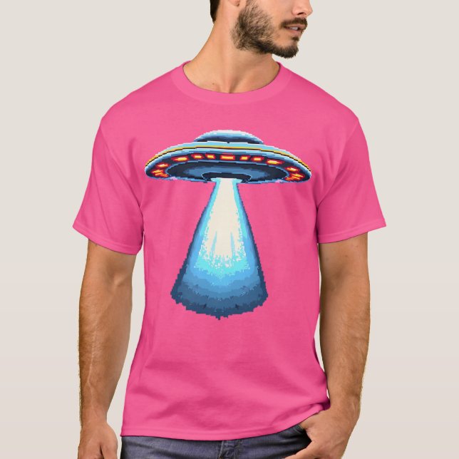 T-shirt Pixel Ufo (Devant)