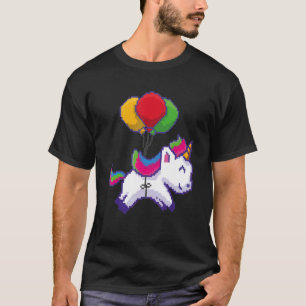 T-shirt Pixel Unicorn