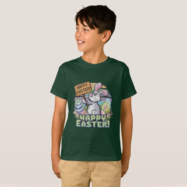 T-shirt Pixelation Pastel (Devant entier)