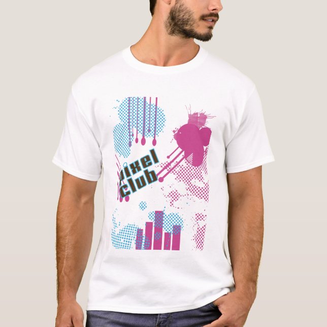 T-shirt pixelclub2 (Devant)
