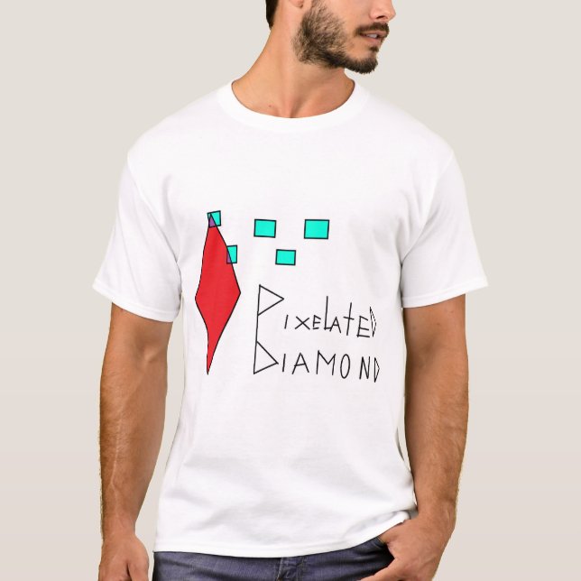 t-shirt pixelisé (Devant)