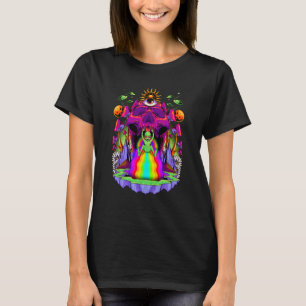 T-shirt Pixie Acide Surréaliste Alien OVNI Champhroom Gala