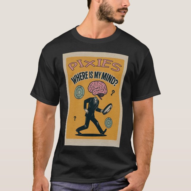 T-shirt Pixies - Où est mon esprit ? (Devant)