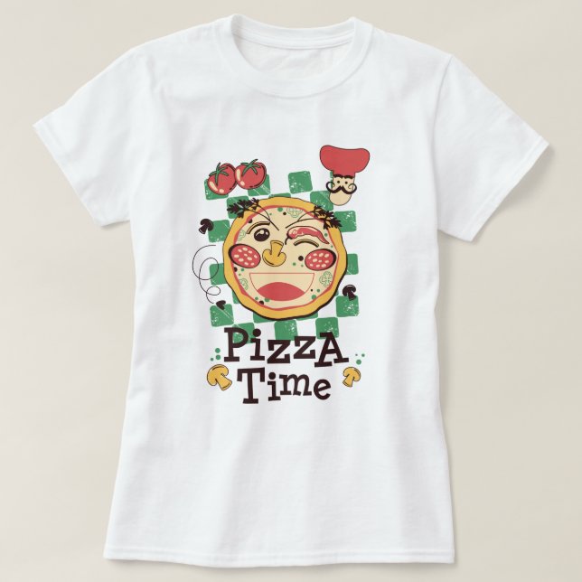 T-shirt pizza (Design devant)