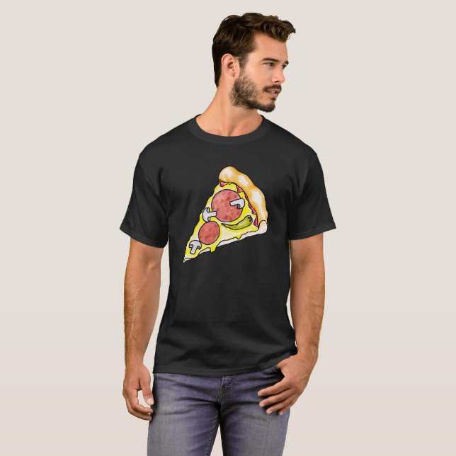 T-shirt Pizza (Devant entier)