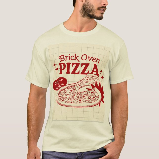 T-shirt Pizza (Devant)