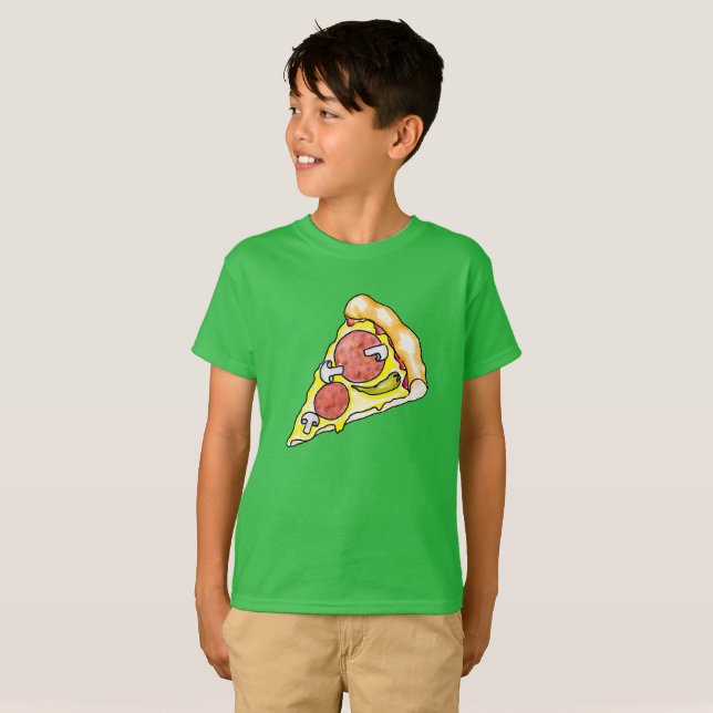 T-shirt Pizza (Devant entier)