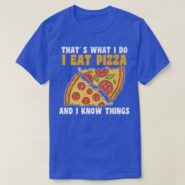 T-shirt Pizza  (Design devant)