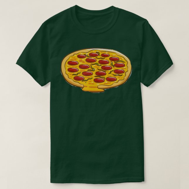 T-shirt Pizza 1186  (Design devant)